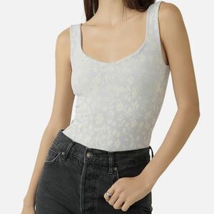 Free People lavender Clean Lines bodysuit